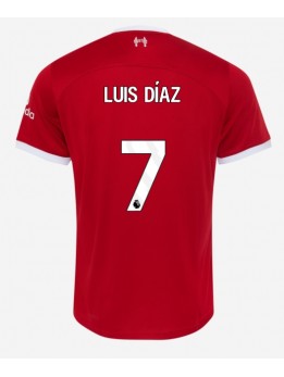 Liverpool Luis Diaz #7 Domaci Dres 2023-24 Kratak Rukavima